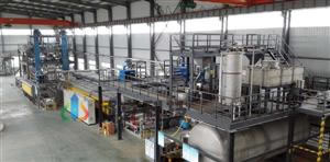 High Pressure Water Atomization tuotantolinja
